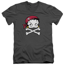 Betty Boop Pirate - Men's V-Neck T-Shirt Men's V-Neck T-Shirt Betty Boop   