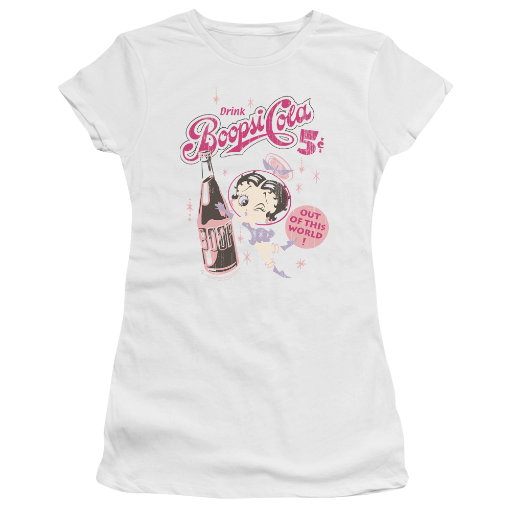 Betty Boop Boopsi Cola - Juniors T-Shirt Juniors T-Shirt Betty Boop   