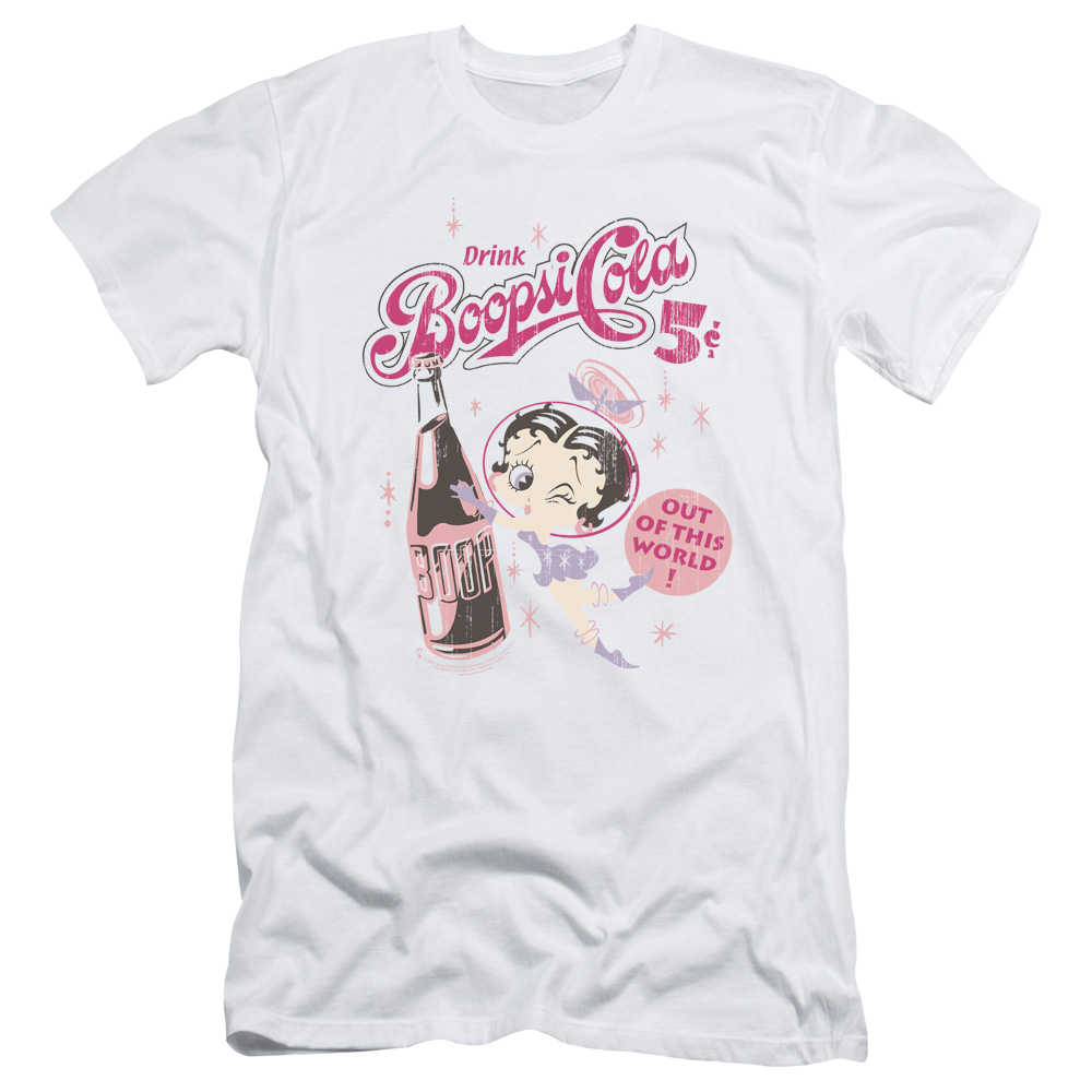 Betty Boop Boopsi Cola - Men's Slim Fit T-Shirt Men's Slim Fit T-Shirt Betty Boop   