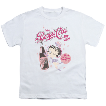 Betty Boop Boopsi Cola - Youth T-Shirt Youth T-Shirt (Ages 8-12) Betty Boop   