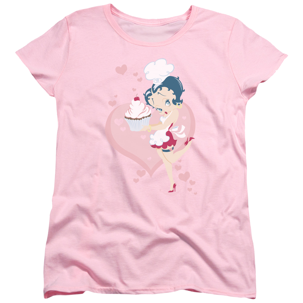 Betty Boop Cupcake - Women's T-Shirt Women's T-Shirt Betty Boop   