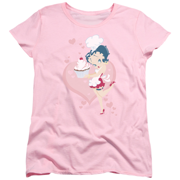 Betty Boop Cupcake - Women's T-Shirt Women's T-Shirt Betty Boop   
