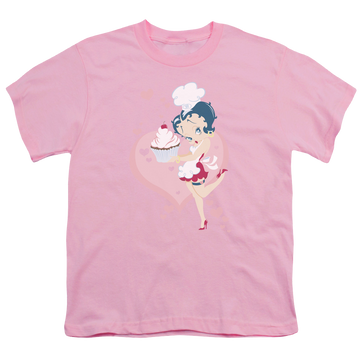 Betty Boop Cupcake - Youth T-Shirt Youth T-Shirt (Ages 8-12) Betty Boop   