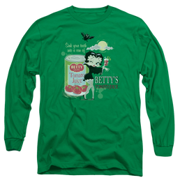Betty Boop Vampire Tomato Juice - Men's Long Sleeve T-Shirt Men's Long Sleeve T-Shirt Betty Boop   