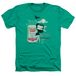 Betty Boop Vampire Tomato Juice - Men's Heather T-Shirt Men's Heather T-Shirt Betty Boop   