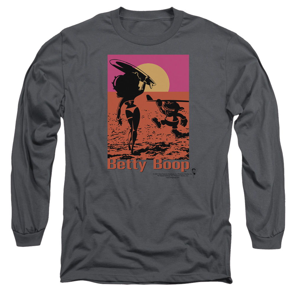 Betty Boop Summer - Men's Long Sleeve T-Shirt Men's Long Sleeve T-Shirt Betty Boop   