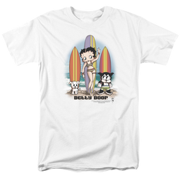 Betty Boop Surfers - Men's Regular Fit T-Shirt Men's Regular Fit T-Shirt Betty Boop   