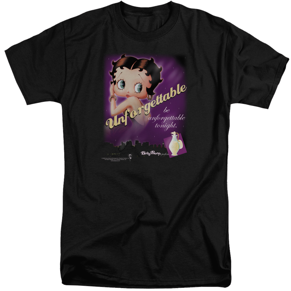 Betty Boop Unforgettable - Men's Tall Fit T-Shirt Men's Tall Fit T-Shirt Betty Boop   