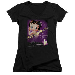 Betty Boop Unforgettable - Juniors V-Neck T-Shirt Juniors V-Neck T-Shirt Betty Boop   