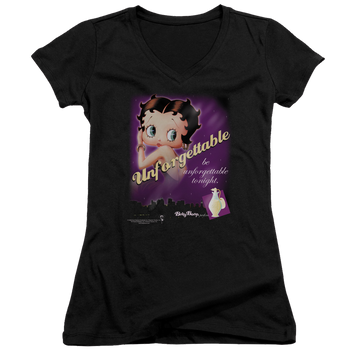 Betty Boop Unforgettable - Juniors V-Neck T-Shirt Juniors V-Neck T-Shirt Betty Boop   
