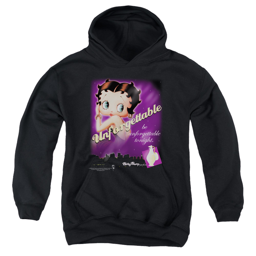 Betty Boop Unforgettable - Youth Hoodie Youth Hoodie (Ages 8-12) Betty Boop   