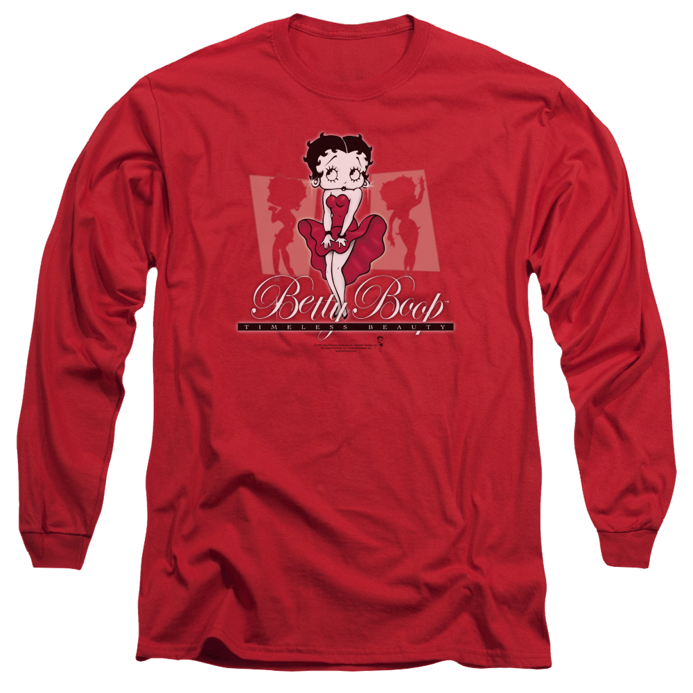 Betty Boop Timeless Beauty - Men's Long Sleeve T-Shirt Men's Long Sleeve T-Shirt Betty Boop   