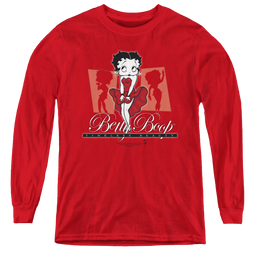 Betty Boop Timeless Beauty - Youth Long Sleeve T-Shirt Youth Long Sleeve T-Shirt Betty Boop   