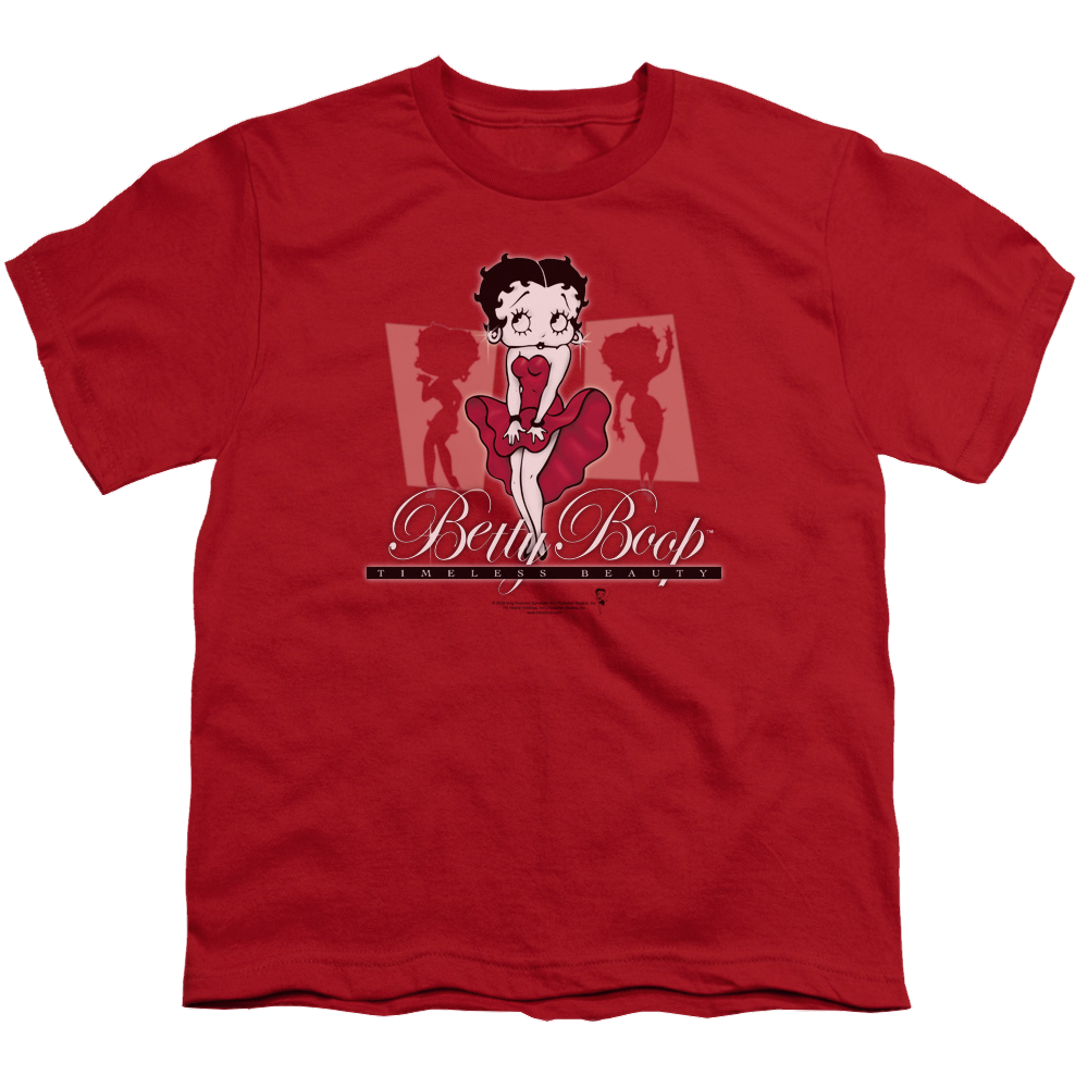 Betty Boop Timeless Beauty - Youth T-Shirt Youth T-Shirt (Ages 8-12) Betty Boop   