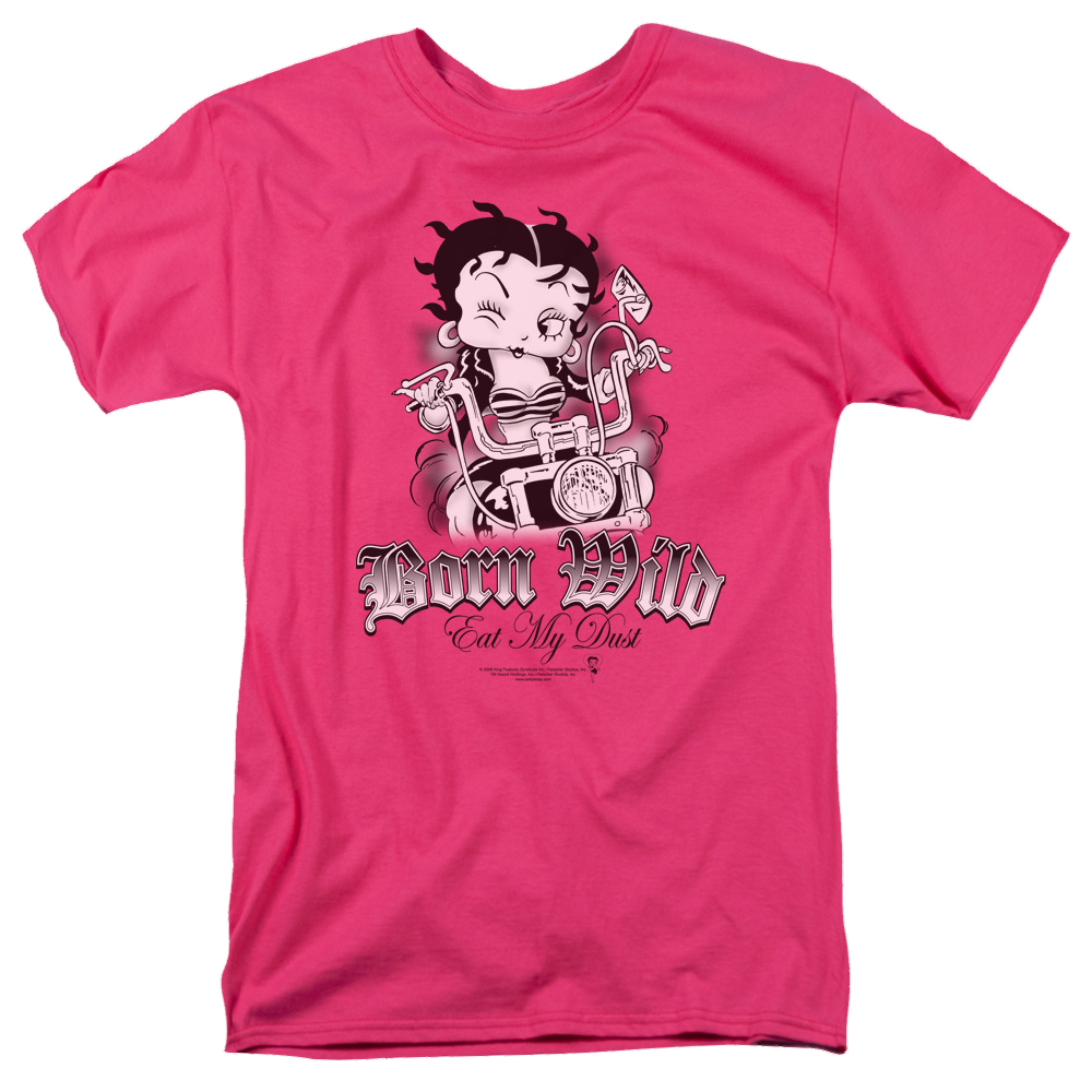 Betty Boop Born Wild - Men's Regular Fit T-Shirt Men's Regular Fit T-Shirt Betty Boop   
