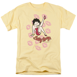 Betty Boop Kisses - Men's Regular Fit T-Shirt Men's Regular Fit T-Shirt Betty Boop   