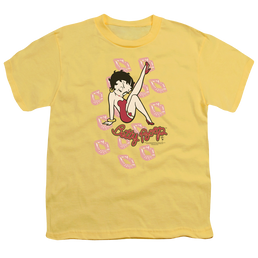 Betty Boop Kisses - Youth T-Shirt Youth T-Shirt (Ages 8-12) Betty Boop   