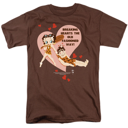 Betty Boop Breaking Hearts - Men's Regular Fit T-Shirt Men's Regular Fit T-Shirt Betty Boop   