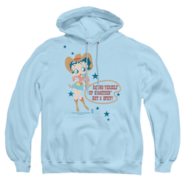 Betty Boop Hot And Spicy Cowgirl - Pullover Hoodie Pullover Hoodie Betty Boop   