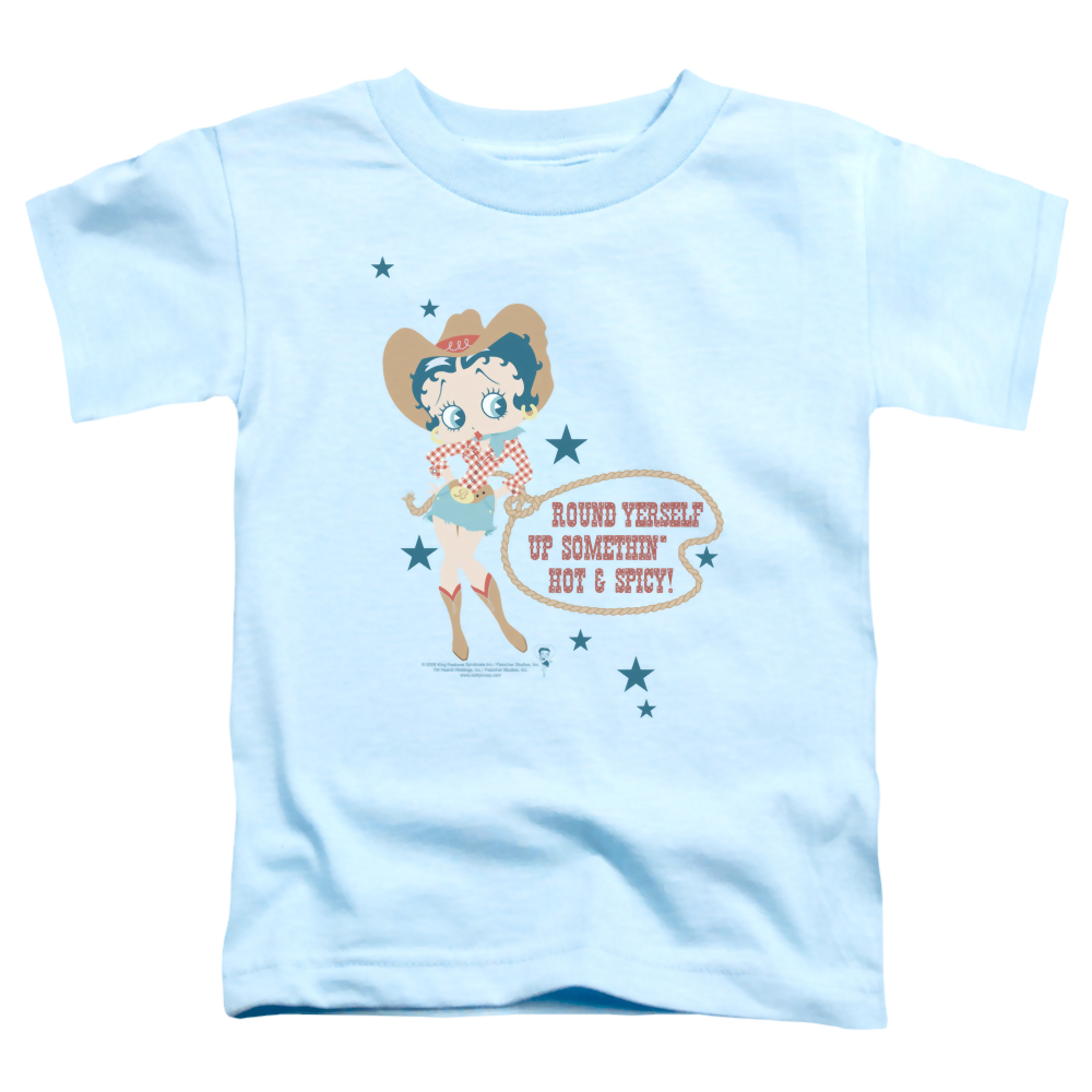 Betty Boop Hot And Spicy Cowgirl - Kid's T-Shirt Kid's T-Shirt (Ages 4-7) Betty Boop   