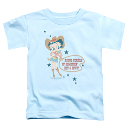 Betty Boop Hot And Spicy Cowgirl - Kid's T-Shirt Kid's T-Shirt (Ages 4-7) Betty Boop   