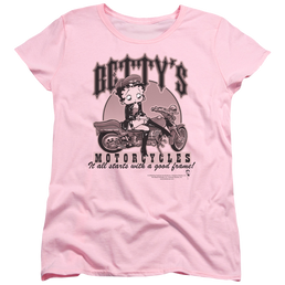 Betty Boop Bettys Motorcycles - Women's T-Shirt Women's T-Shirt Betty Boop   