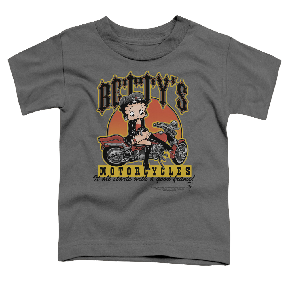 Betty Boop Bettys Motorcycles - Kid's T-Shirt Kid's T-Shirt (Ages 4-7) Betty Boop   