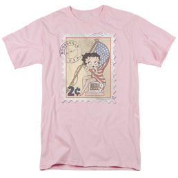 Betty Boop Vintage Stamp - Men's Regular Fit T-Shirt Men's Regular Fit T-Shirt Betty Boop   