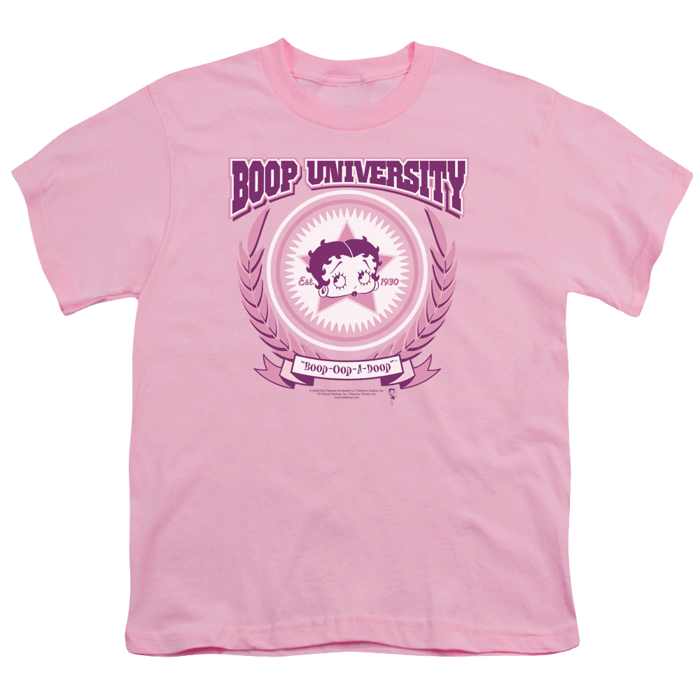 Betty Boop Boop University - Youth T-Shirt Youth T-Shirt (Ages 8-12) Betty Boop   