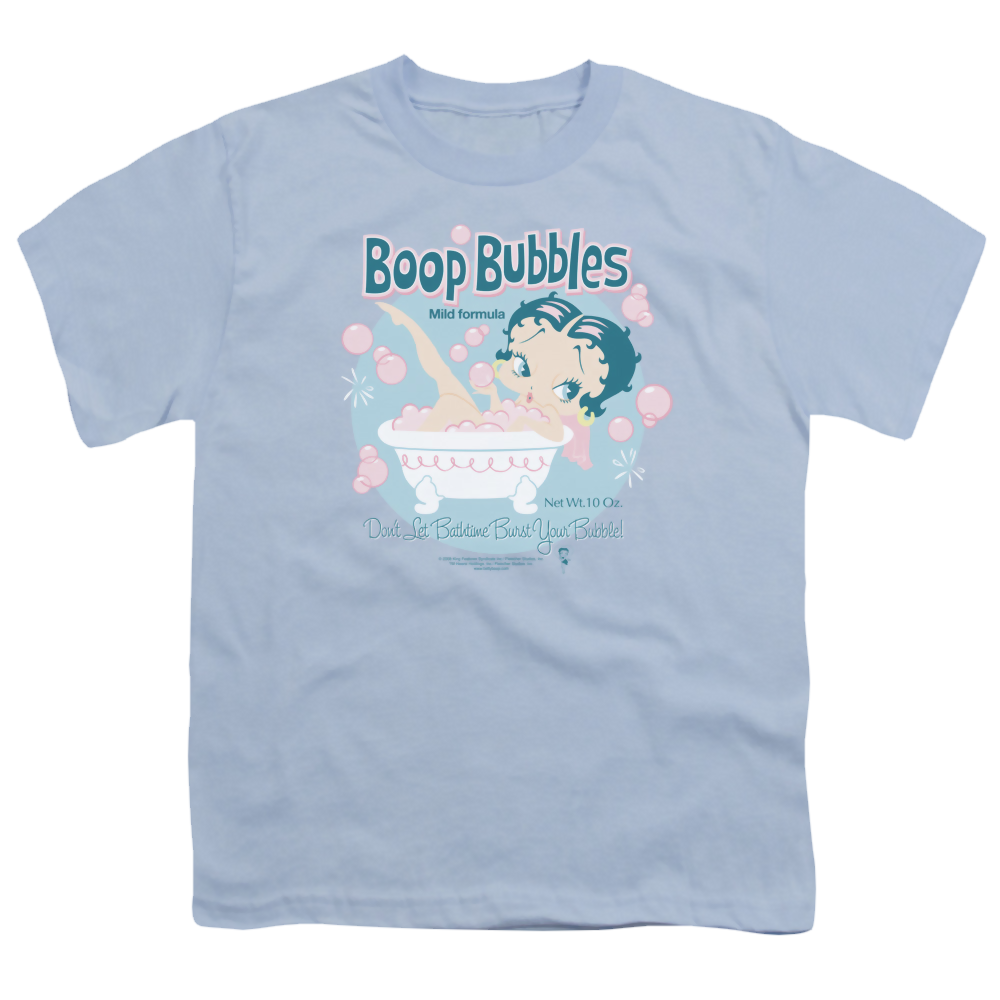 Betty Boop Boop Bubbles - Youth T-Shirt Youth T-Shirt (Ages 8-12) Betty Boop   