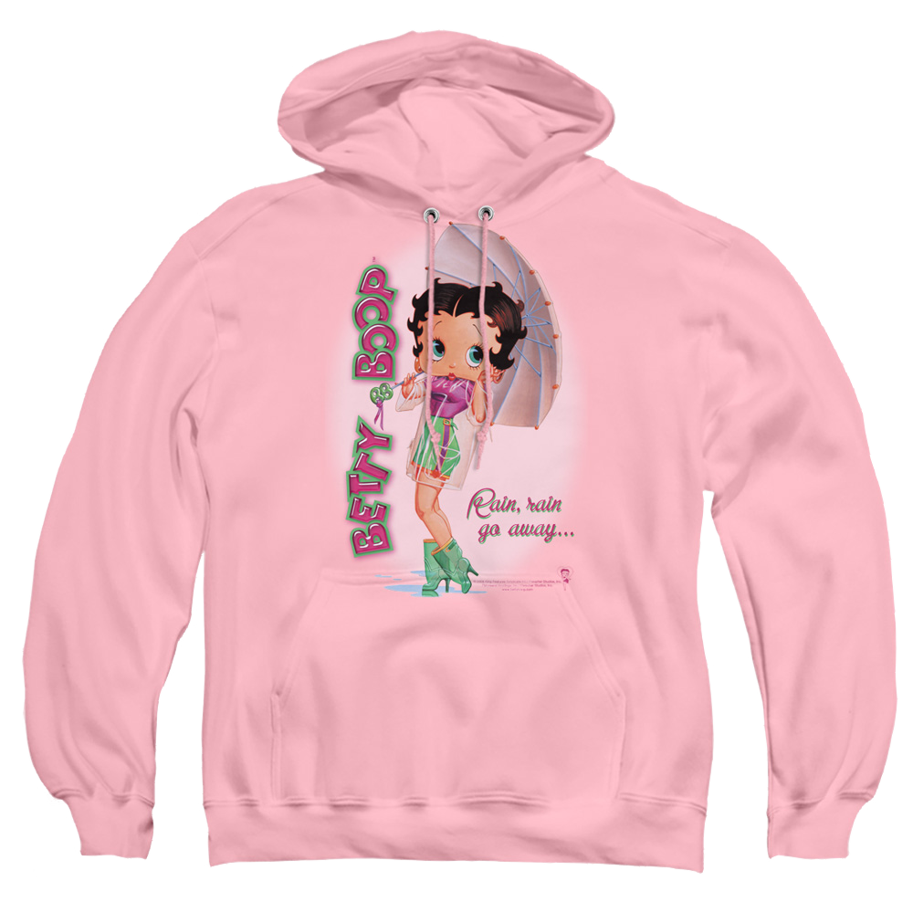 Betty Boop Rain Rain Go Away - Pullover Hoodie Pullover Hoodie Betty Boop   