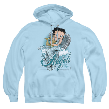 Betty Boop I Believe In Angels - Pullover Hoodie Pullover Hoodie Betty Boop   