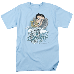 Betty Boop I Believe In Angels - Men's Regular Fit T-Shirt Men's Regular Fit T-Shirt Betty Boop   