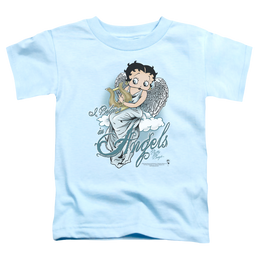 Betty Boop I Believe In Angels - Kid's T-Shirt Kid's T-Shirt (Ages 4-7) Betty Boop   