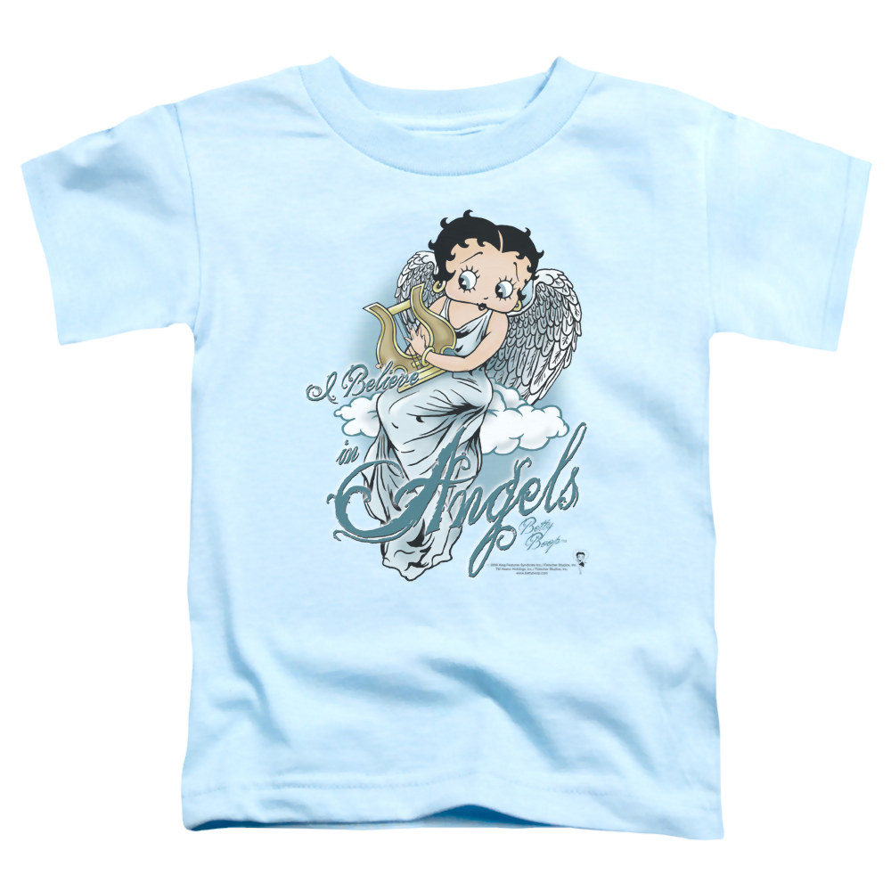Betty Boop I Believe In Angels - Toddler T-Shirt Toddler T-Shirt Betty Boop   