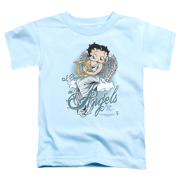 Betty Boop I Believe In Angels - Toddler T-Shirt Toddler T-Shirt Betty Boop   
