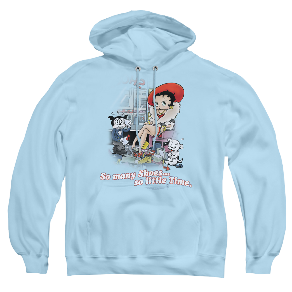 Betty Boop So Many Shoes - Pullover Hoodie Pullover Hoodie Betty Boop   