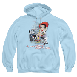 Betty Boop So Many Shoes - Pullover Hoodie Pullover Hoodie Betty Boop   