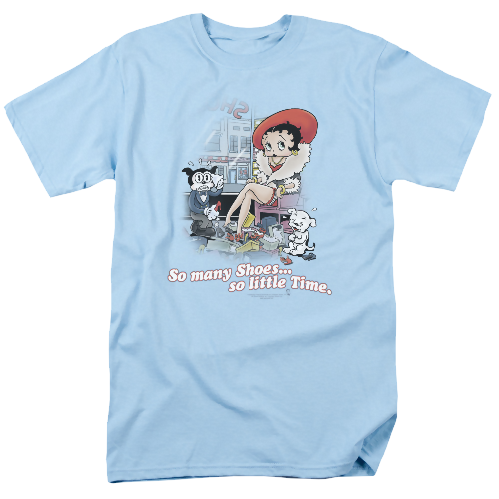 Betty Boop So Many Shoes - Men's Regular Fit T-Shirt Men's Regular Fit T-Shirt Betty Boop   