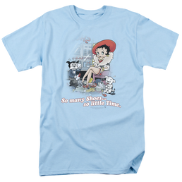 Betty Boop So Many Shoes - Men's Regular Fit T-Shirt Men's Regular Fit T-Shirt Betty Boop   