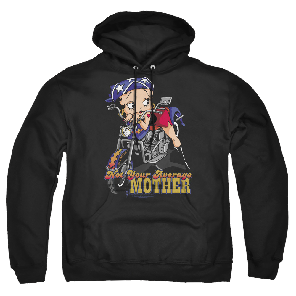 Betty Boop Not Your Average Mother - Pullover Hoodie Pullover Hoodie Betty Boop   