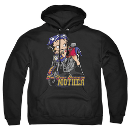 Betty Boop Not Your Average Mother - Pullover Hoodie Pullover Hoodie Betty Boop   