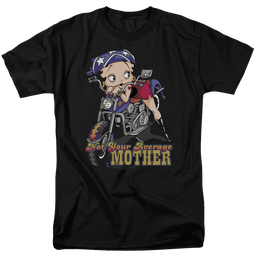 Betty Boop Not Your Average Mother - Men's Regular Fit T-Shirt Men's Regular Fit T-Shirt Betty Boop   