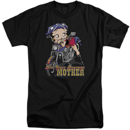 Betty Boop Not Your Average Mother - Men's Tall Fit T-Shirt Men's Tall Fit T-Shirt Betty Boop   