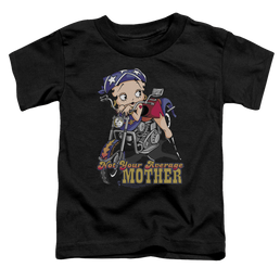 Betty Boop Not Your Average Mother - Toddler T-Shirt Toddler T-Shirt Betty Boop   