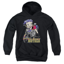 Betty Boop Not Your Average Mother - Youth Hoodie Youth Hoodie (Ages 8-12) Betty Boop   