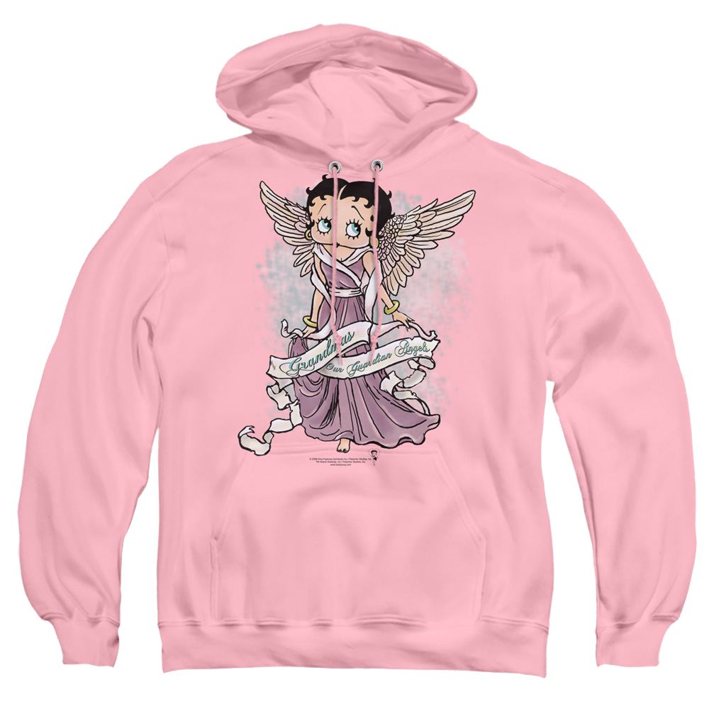 Betty Boop Grandma Guardian Angel - Pullover Hoodie Pullover Hoodie Betty Boop   