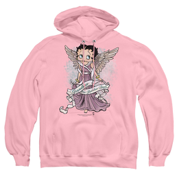 Betty Boop Grandma Guardian Angel - Pullover Hoodie Pullover Hoodie Betty Boop   