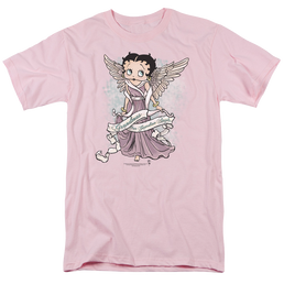 Betty Boop Grandma Guardian Angel - Men's Regular Fit T-Shirt Men's Regular Fit T-Shirt Betty Boop   