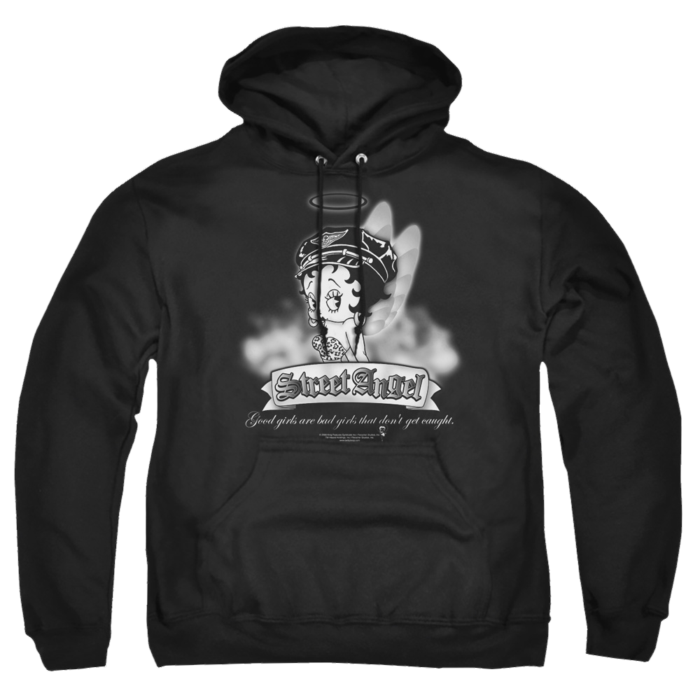 Betty Boop Street Angel - Pullover Hoodie Pullover Hoodie Betty Boop   
